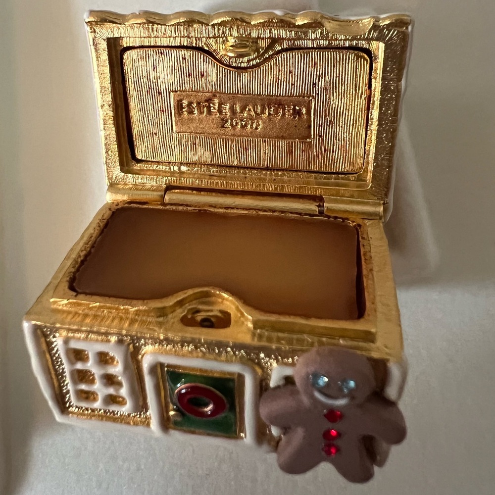 ESTEE LAUDER pleasures solid perfume GINGERBREAD HOUSE - Picture 8 of 11